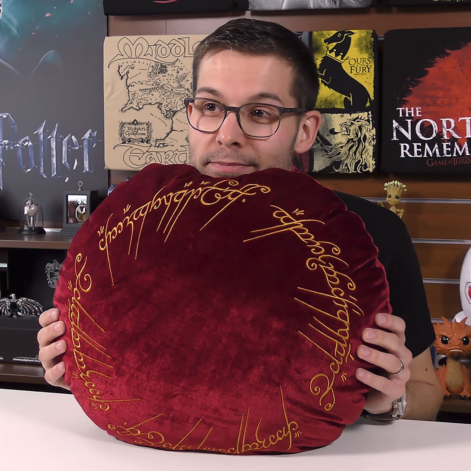 Image produit Seigneur des Anneaux - Le coussin unique