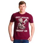 Image produit Les Gardiens de la Galaxie - T-shirt Groot rouge