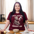Image produit Les Gardiens de la Galaxie - T-shirt Groot rouge