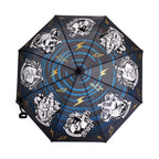 Image produit Harry Potter - Parapluie avec Blason des Maisons de Poudlard et Effet Aqua