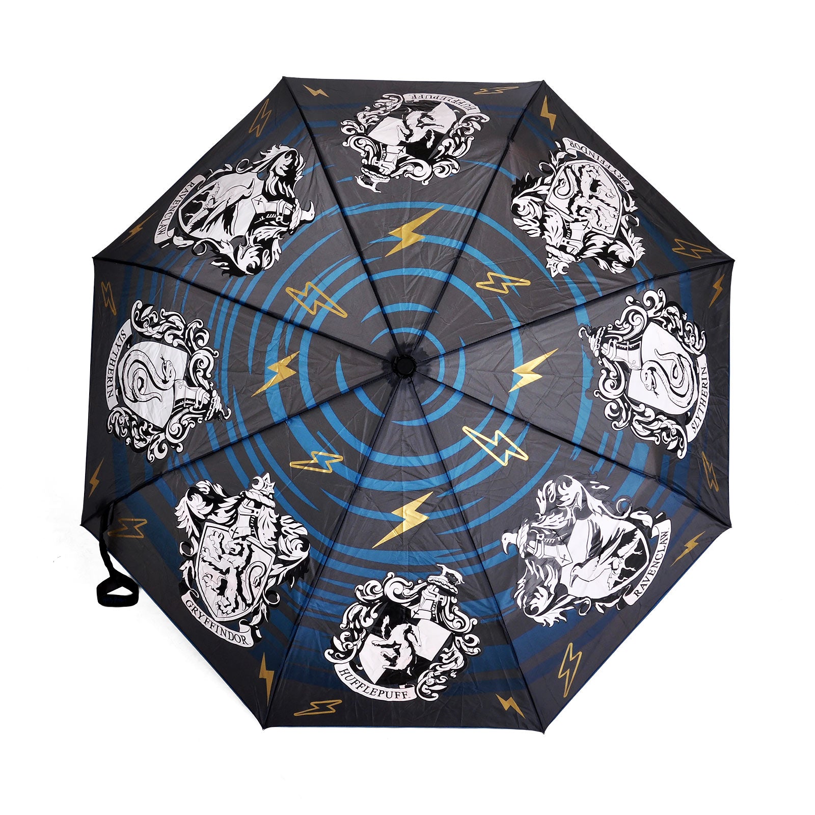 Image produit Harry Potter - Parapluie avec Blason des Maisons de Poudlard et Effet Aqua