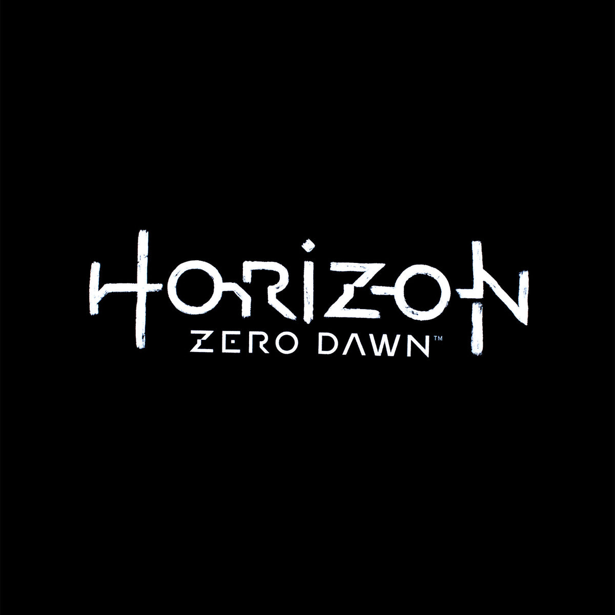 Image produit Horizon Zero Dawn - T-shirt logo noir