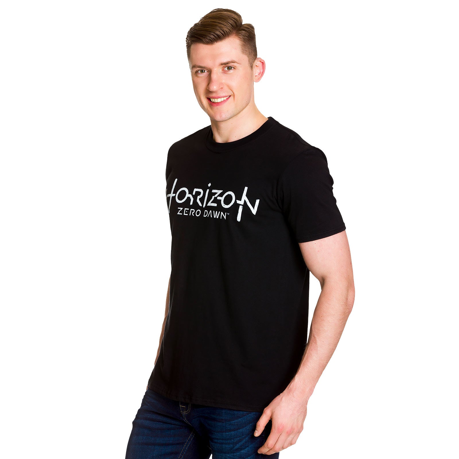 Image produit Horizon Zero Dawn - T-shirt logo noir