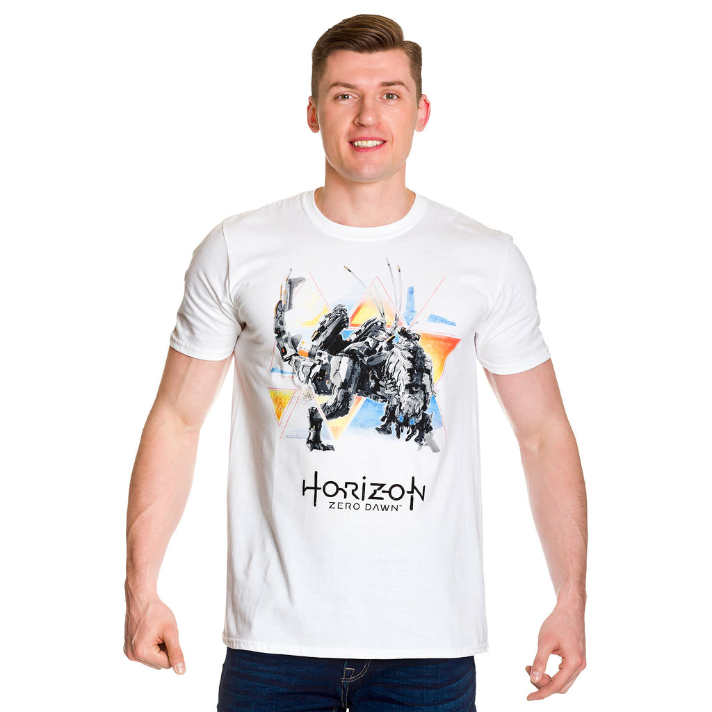 Image produit Horizon Zero Dawn - T-Shirt Thunderjaw blanc