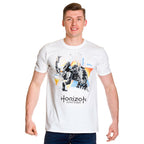 Image produit Horizon Zero Dawn - T-Shirt Thunderjaw blanc