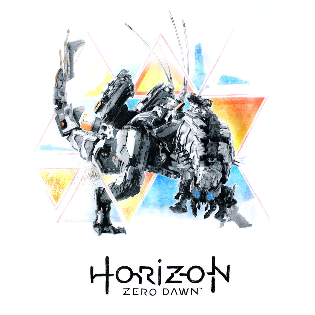 Image produit Horizon Zero Dawn - T-Shirt Thunderjaw blanc