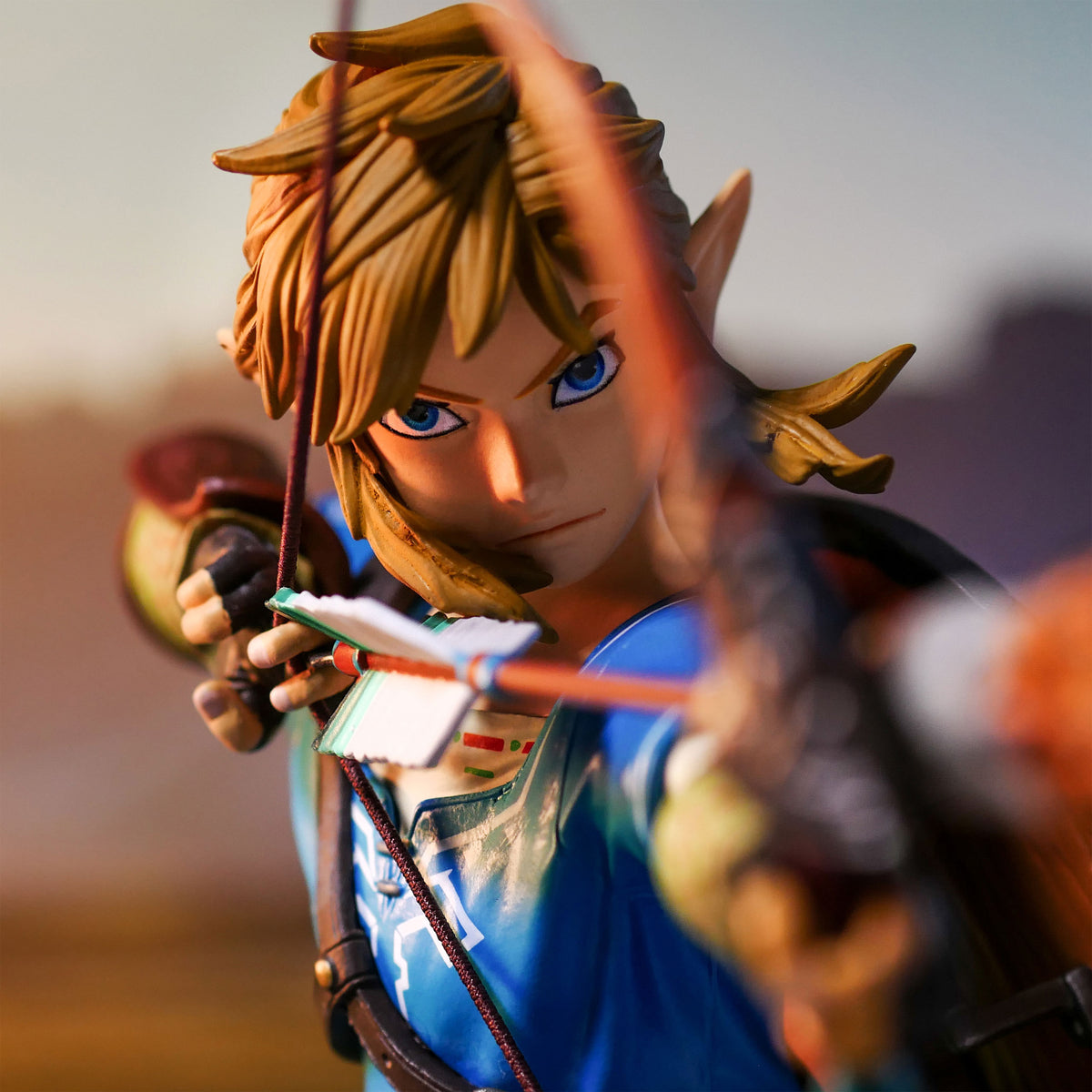 Image produit Zelda - Link Breath of the Wild figurine avec diorama