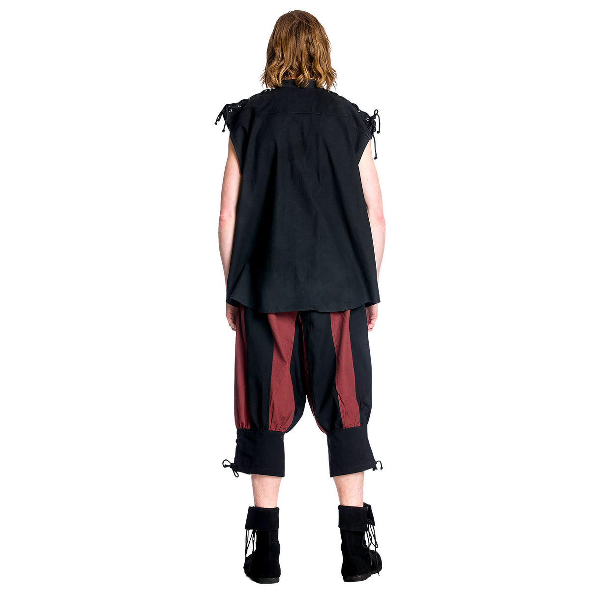 Product image Medieval knee breeches black-red