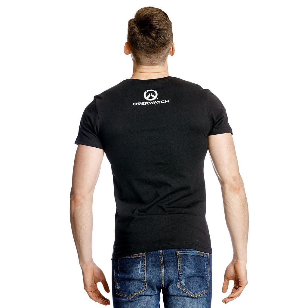 Image produit Overwatch - T-shirt d'attaque Winston noir