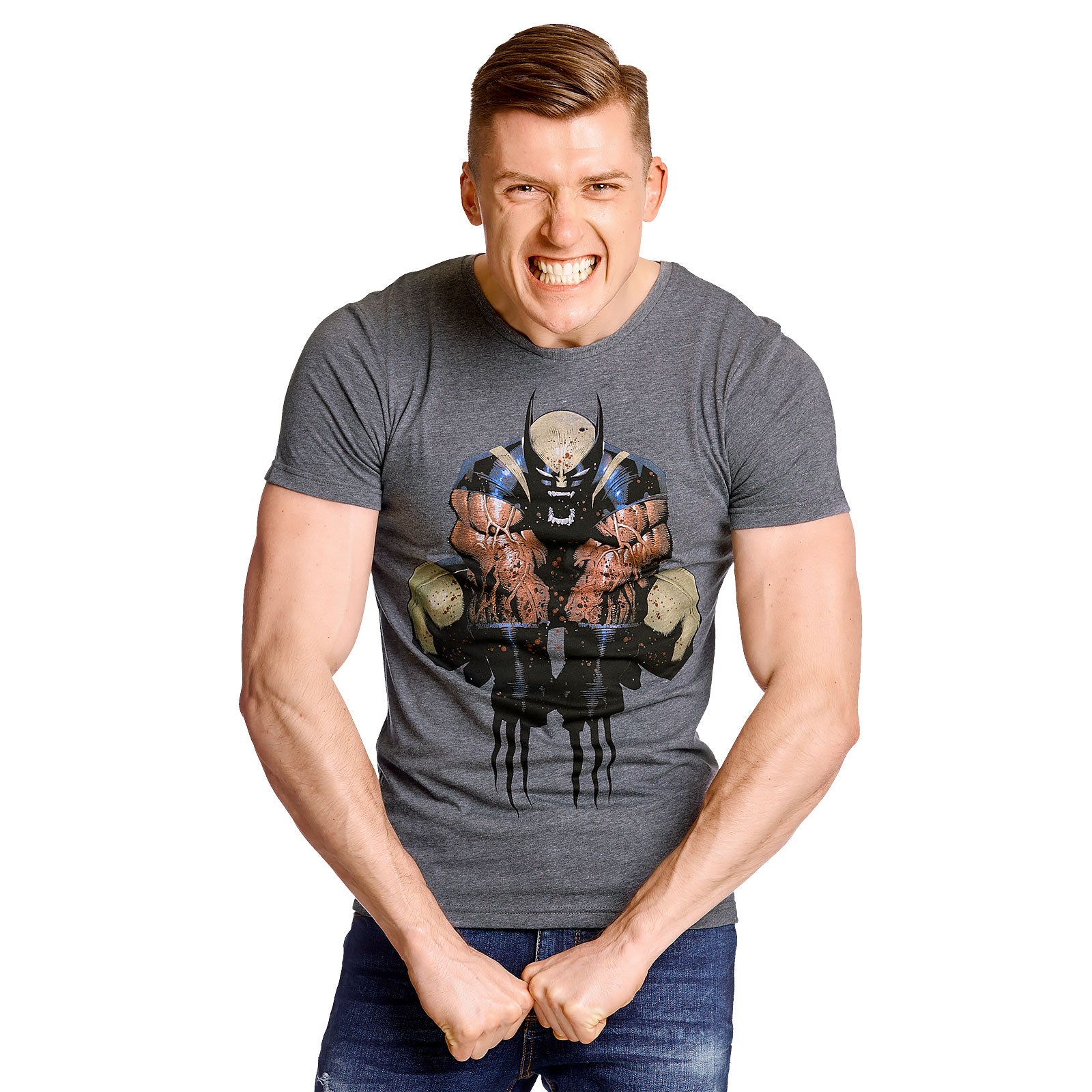 Image produit Wolverine - Logan T-Shirt gris
