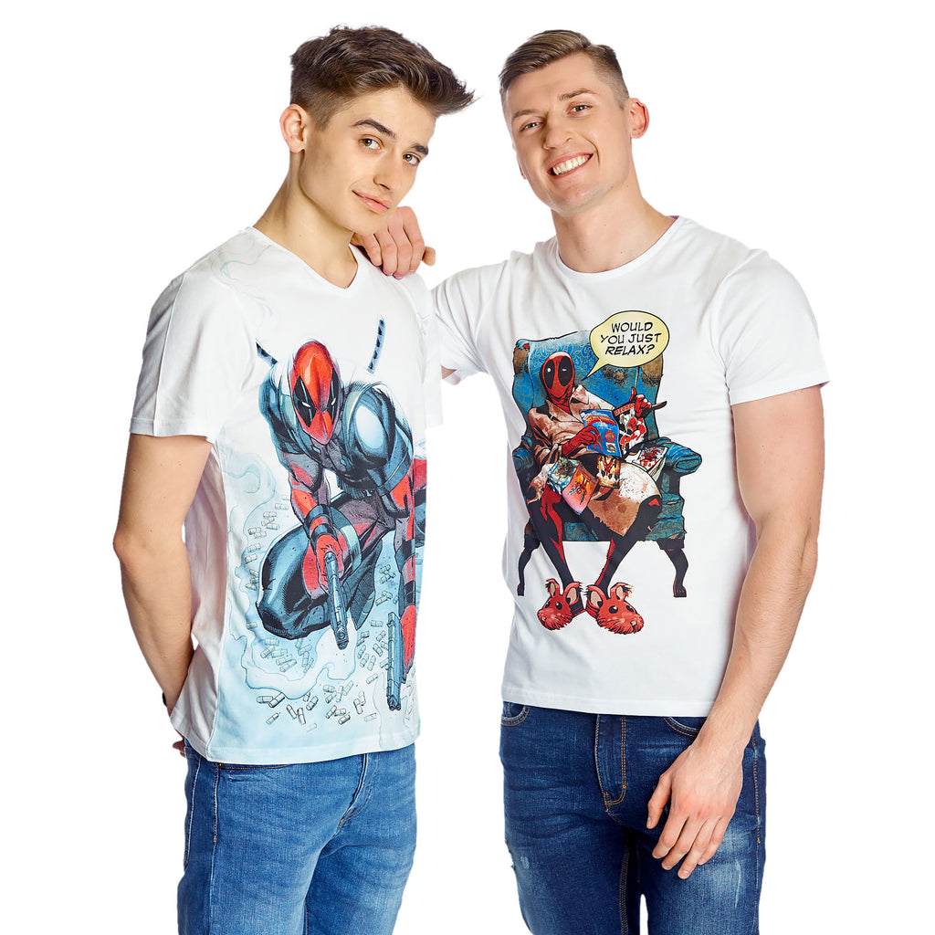 Image produit Deadpool - T-shirt Just Relaxing