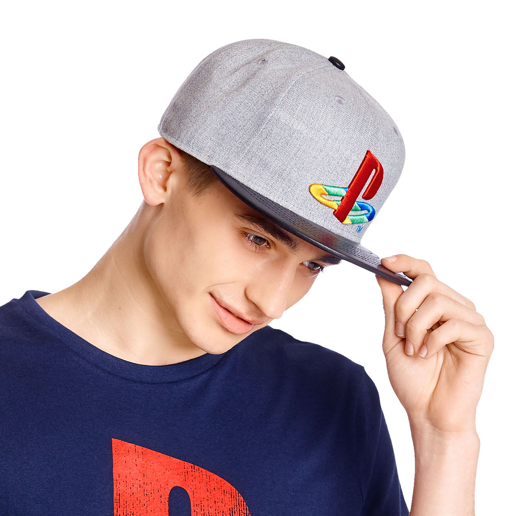 Image produit PlayStation - Casquette Snapback Logo gris