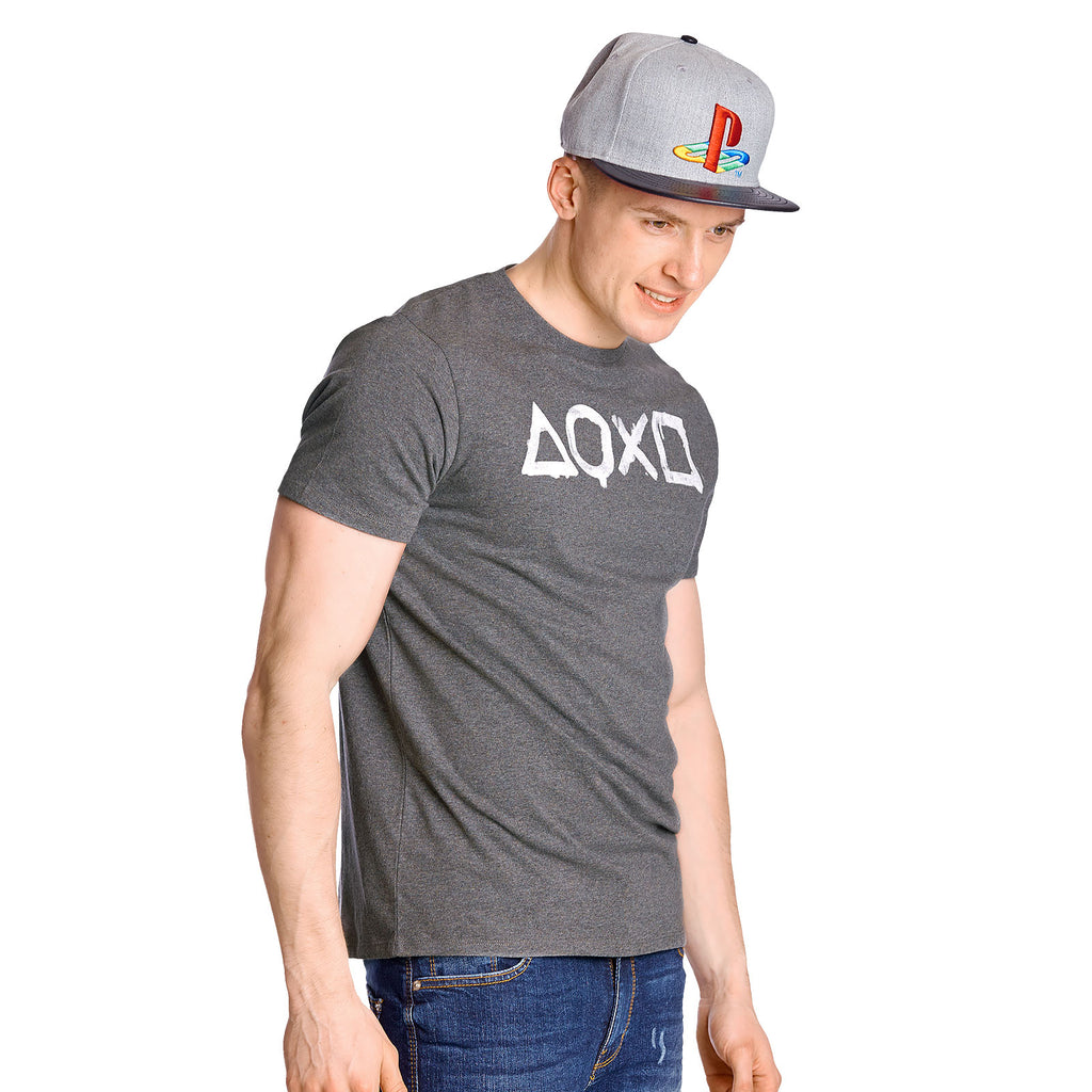 Image produit PlayStation - Casquette Snapback Logo gris