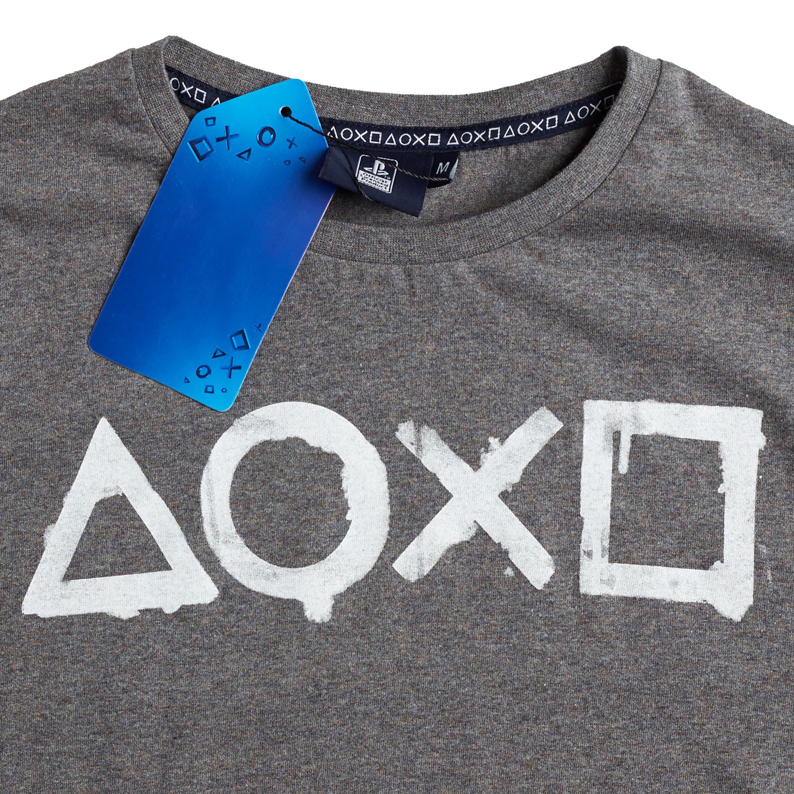 Image produit PlayStation - T-shirt Boutons gris