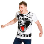 Image produit Les Gardiens de la Galaxie - T-shirt Rocket en taille réelle blanc