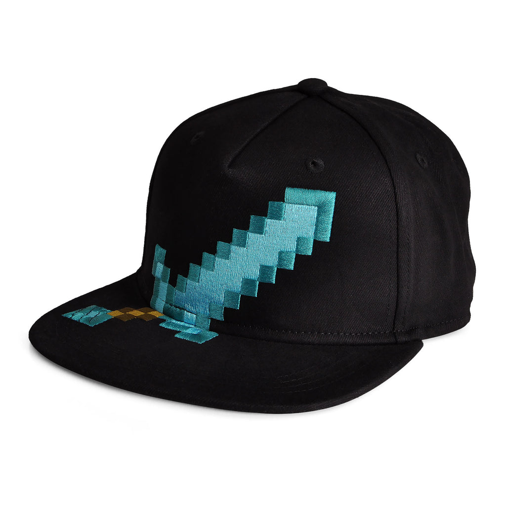 Image produit Minecraft - Casquette de baseball Diamond Sword noir