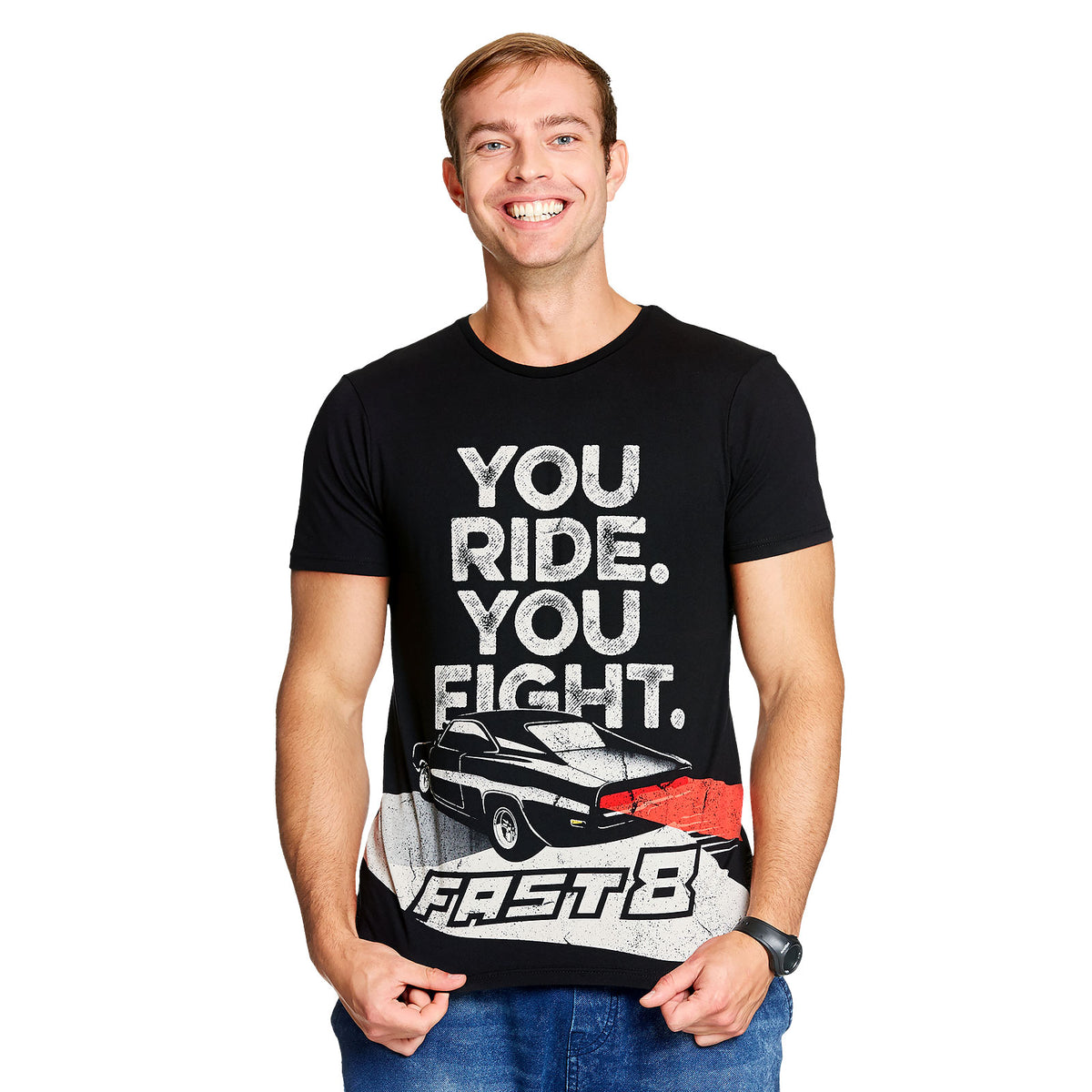 Image produit Fast & Furious - You Ride You Fight T-Shirt gris