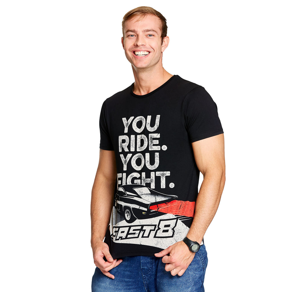 Image produit Fast & Furious - You Ride You Fight T-Shirt gris