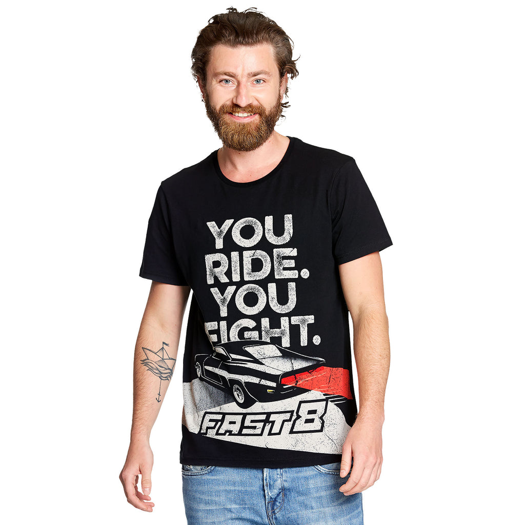 Image produit Fast & Furious - You Ride You Fight T-Shirt gris