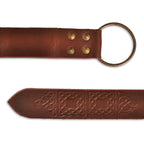 Image produit Ceinture médiévale à anneau marron