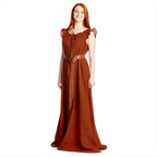 Image produit Ceinture médiévale à anneau marron