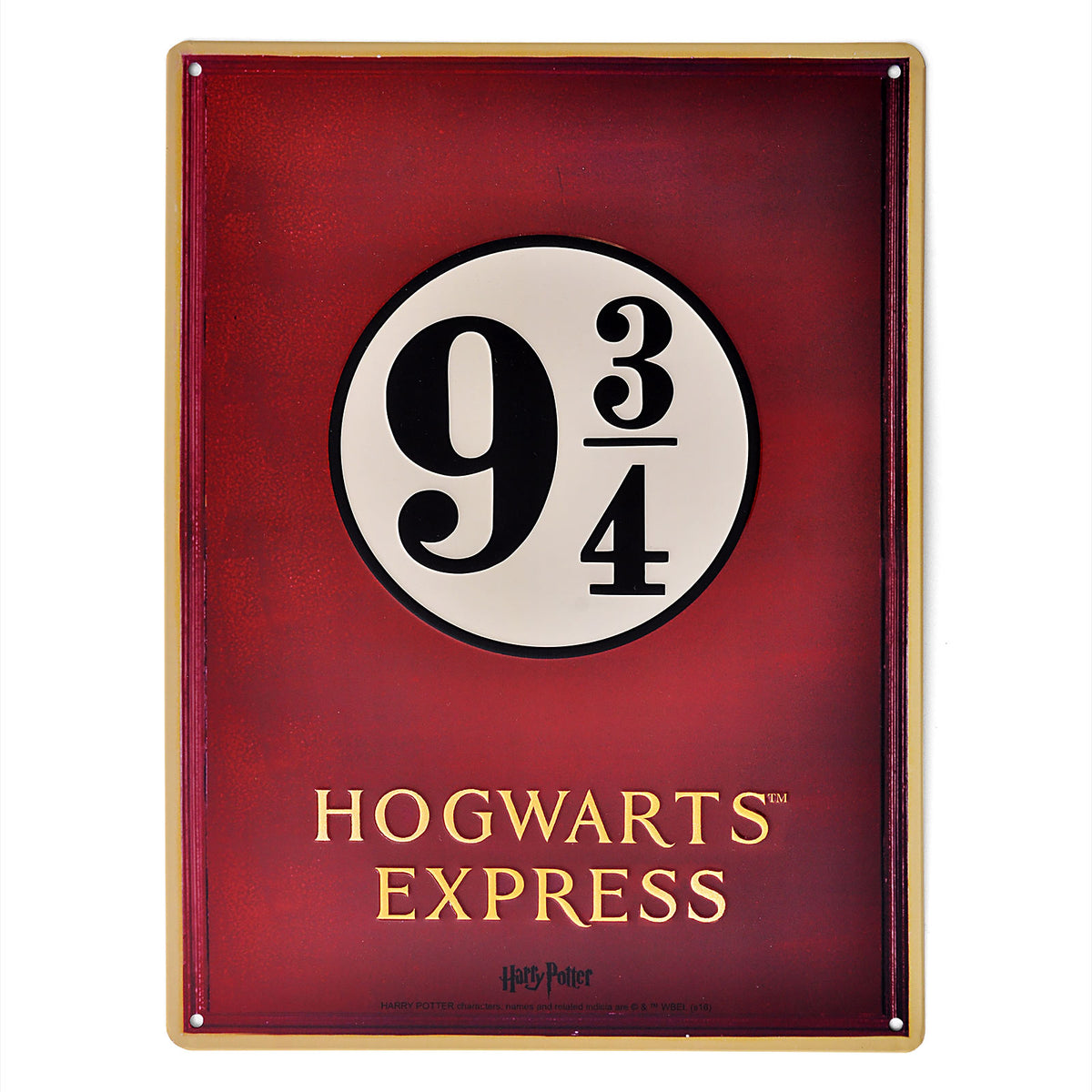 Image produit Harry Potter - Panneau Express Poudlard Voie 9 3/4