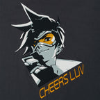 Image produit Overwatch - T-shirt gris Tracer