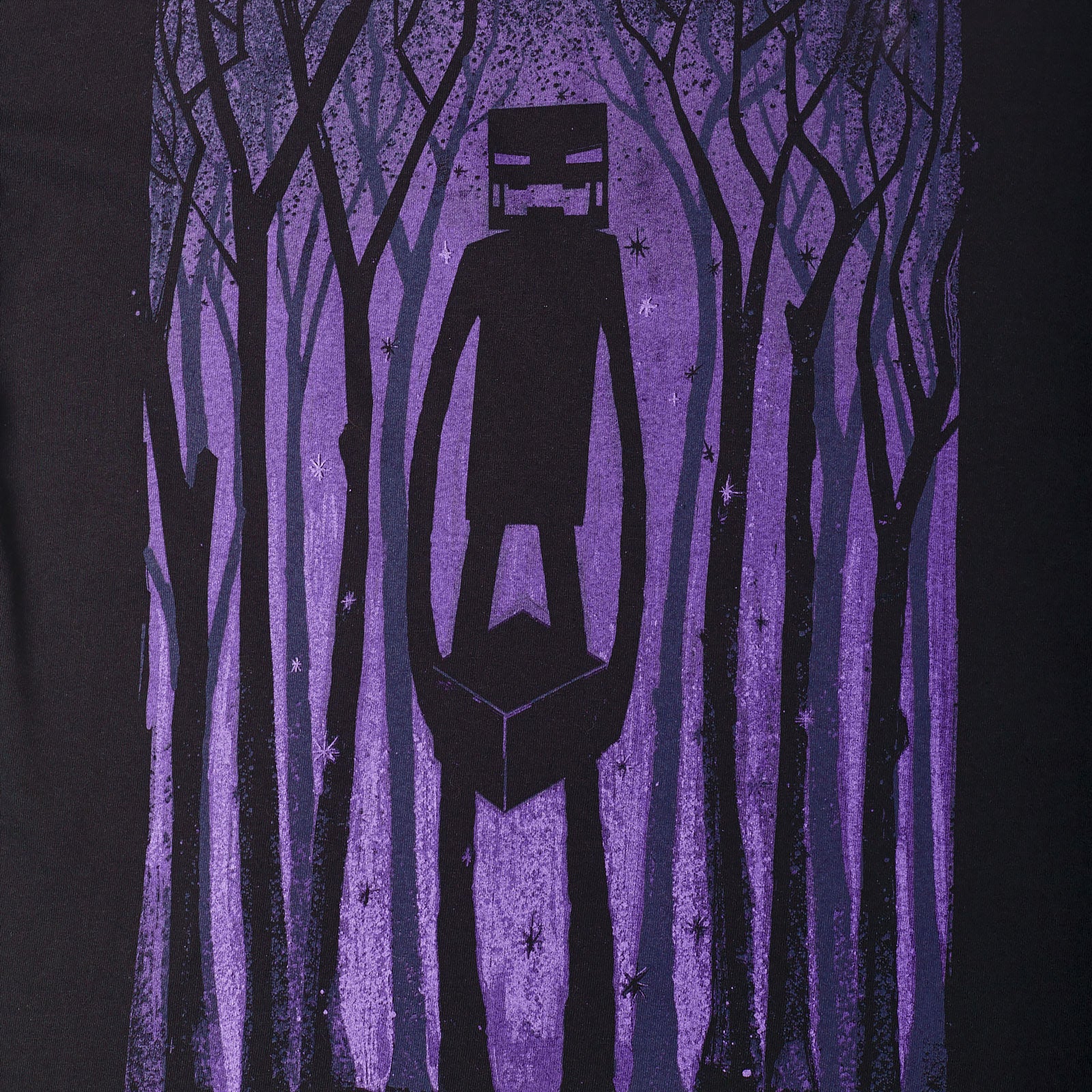 Image produit Minecraft - T-shirt pour enfants Enderman Shadow noir