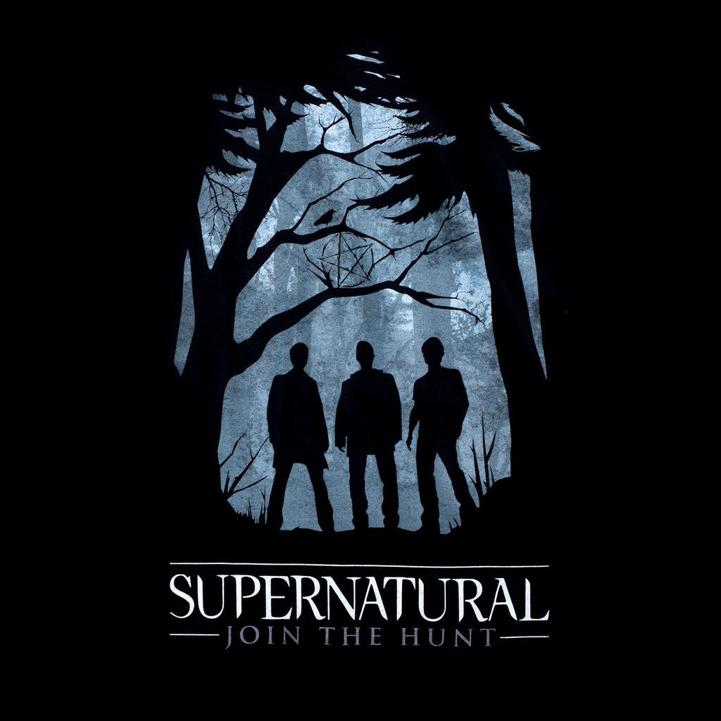 Image produit Supernatural - T-shirt pour filles Demon Hunters noir