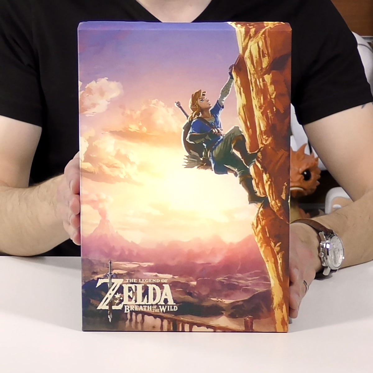 Image produit Zelda - Fresque murale Link avec lumière