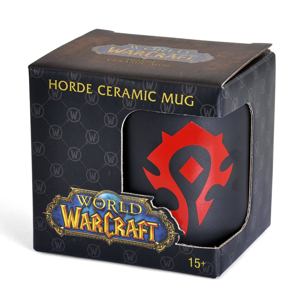 Image produit Warcraft - Tasse Logo Horde noir rouge