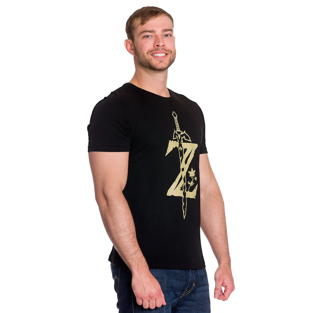 Image produit Zelda - T-Shirt Logo Épée noir