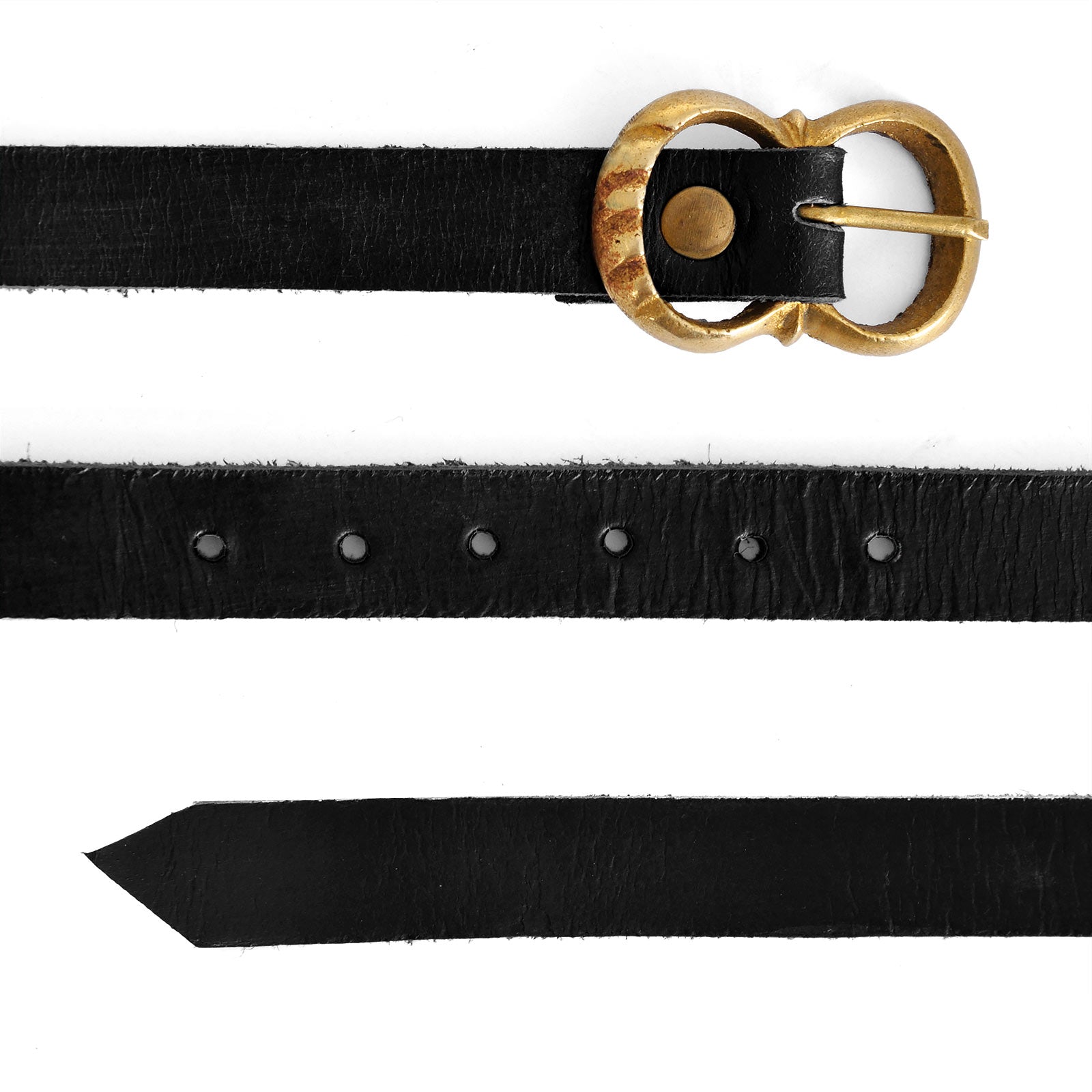 Image produit Ceinture médiévale fine noire