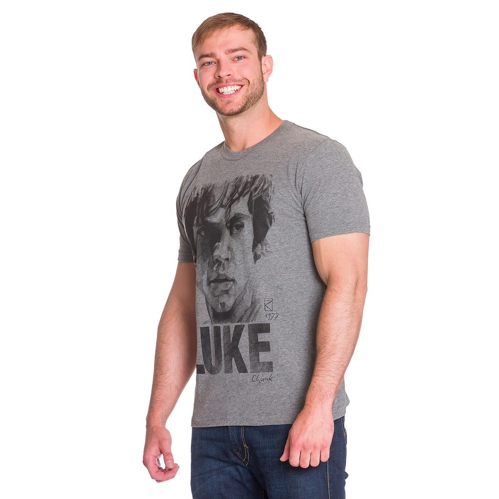 Image produit Star Wars - T-shirt Luke Sketch gris
