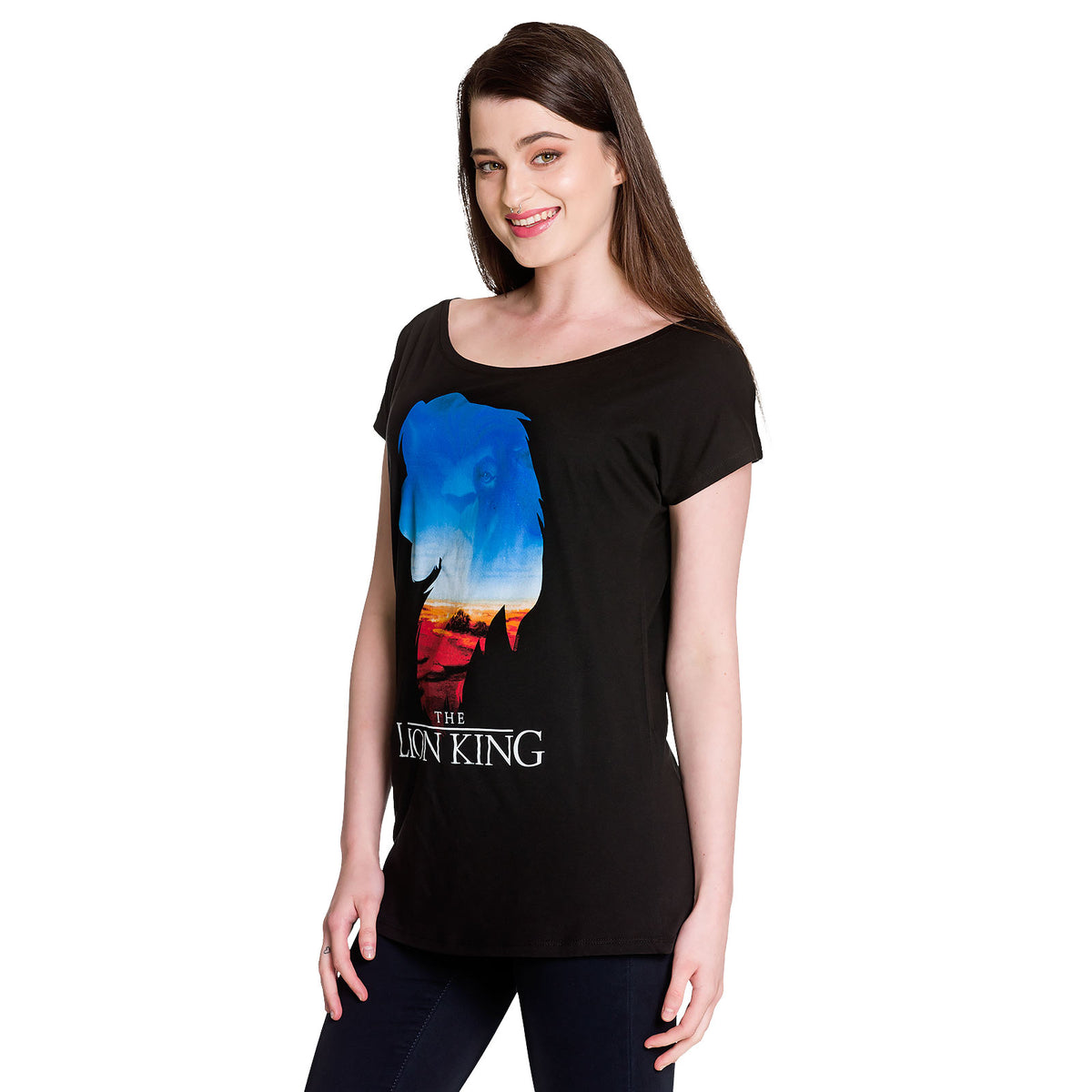 Image produit Le Roi Lion - T-shirt femme ample Kings World
