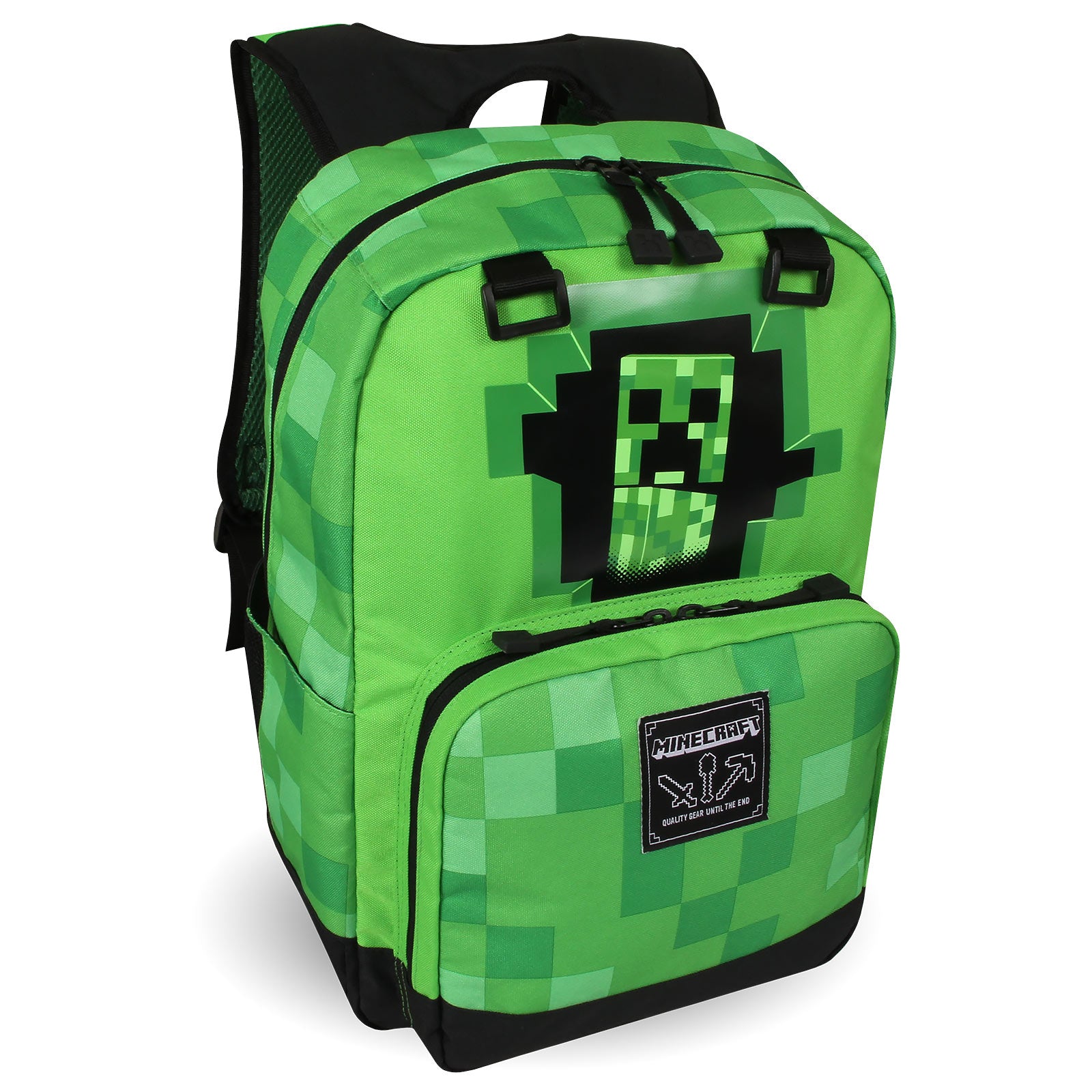 Image produit Minecraft - Creeper Inside sac à dos vert