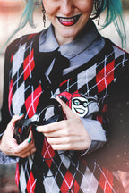 Image produit Harley Quinn - Cardigan Harlequin
