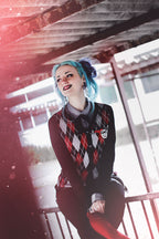 Image produit Harley Quinn - Cardigan Harlequin