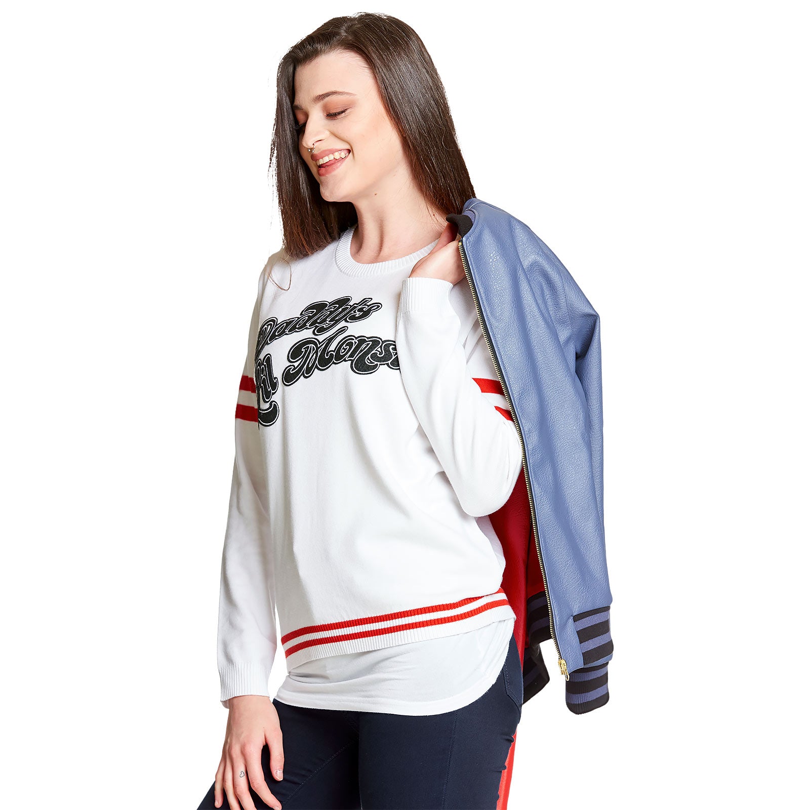 Image produit Suicide Squad - Daddy's Lil Monster Pull Tricoté