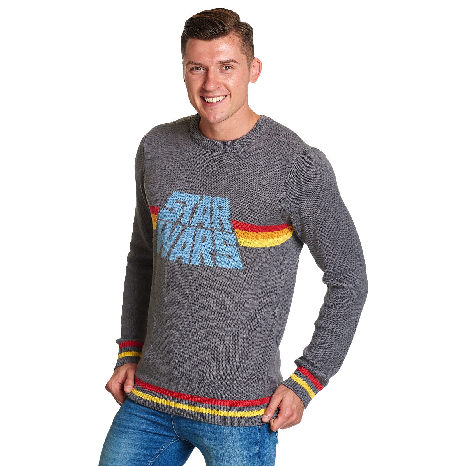 Image produit Star Wars - Pull en Tricot Vintage Logo