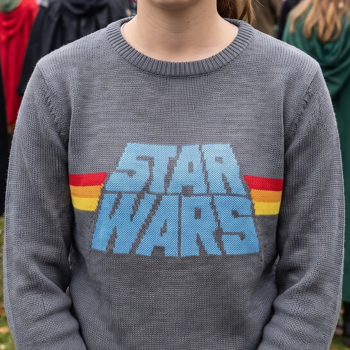 Image produit Star Wars - Pull en Tricot Vintage Logo