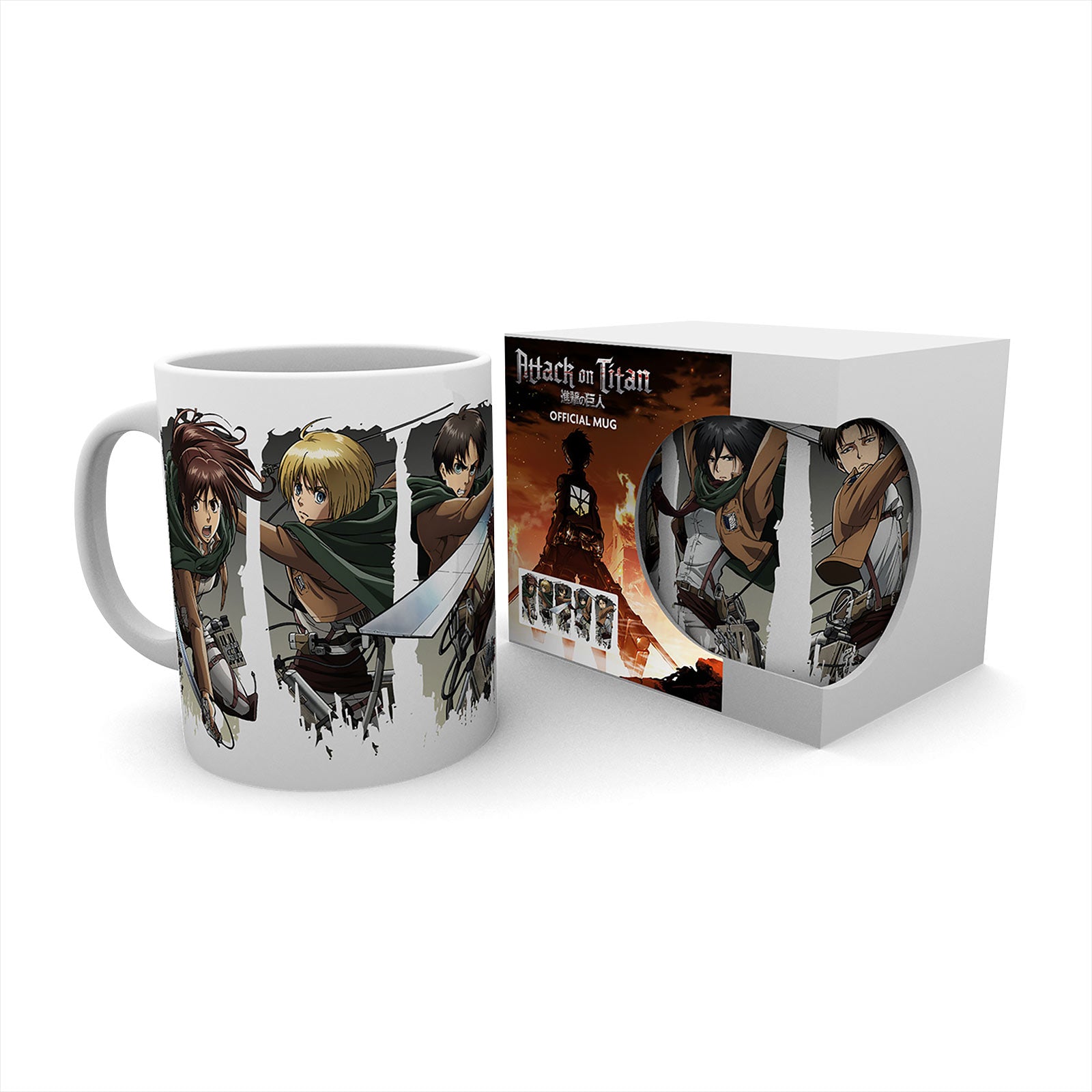 Image produit Attack on Titan - Tasse Characters