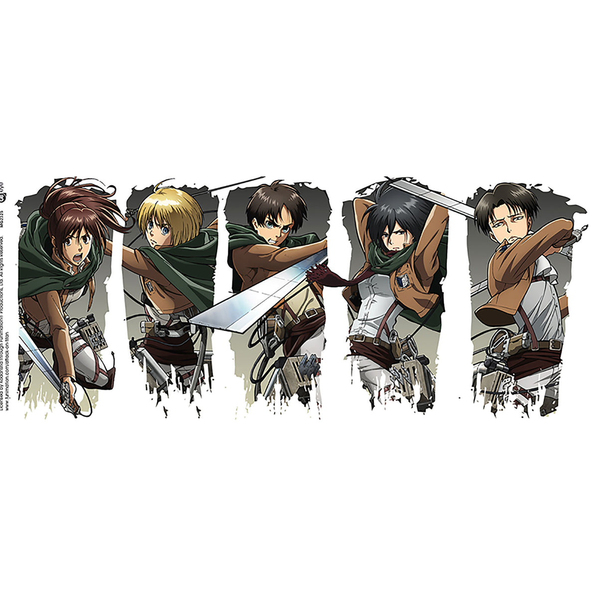 Image produit Attack on Titan - Tasse Characters