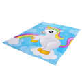 Image produit Couverture moelleuse avec licorne