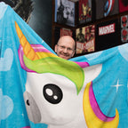 Image produit Couverture moelleuse avec licorne