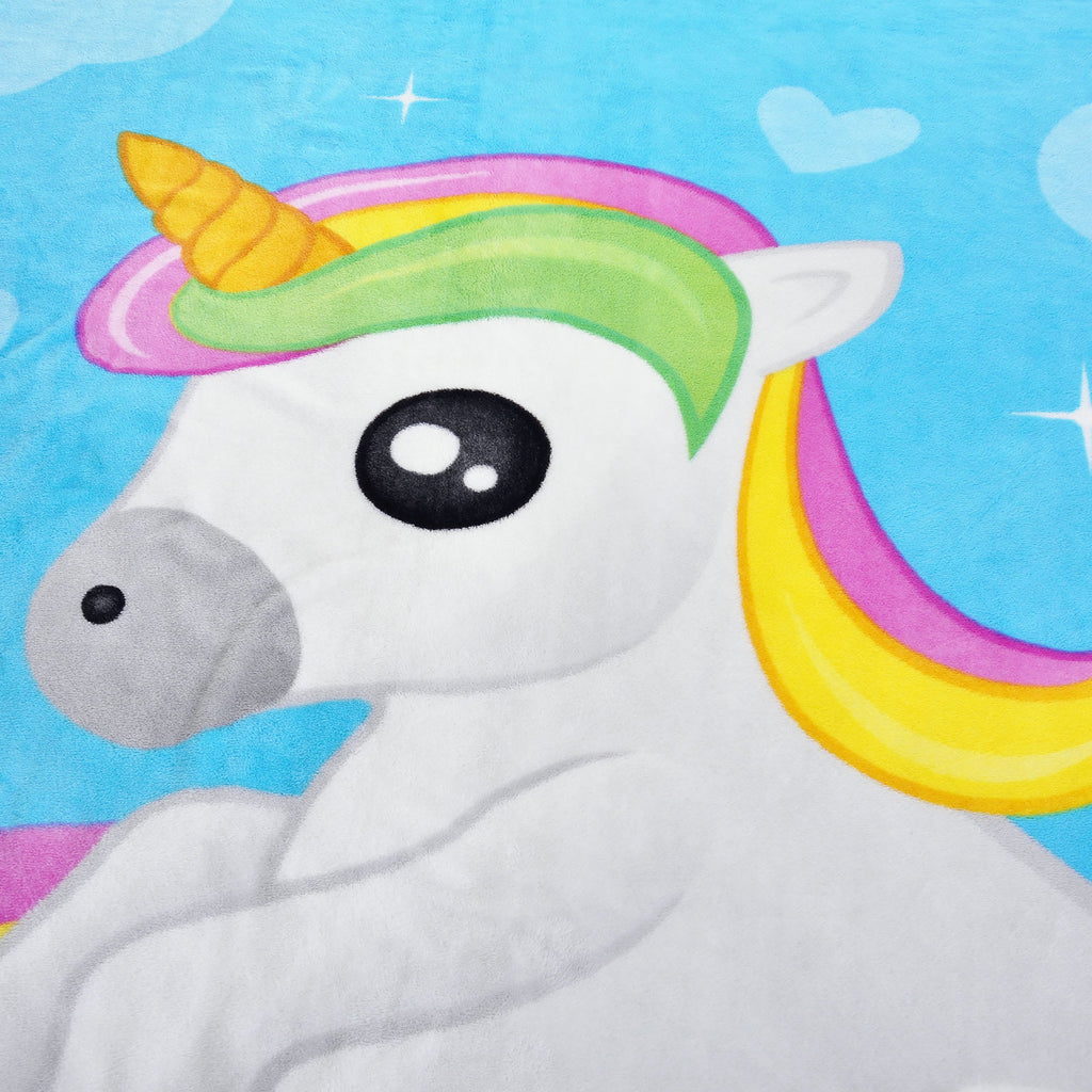 Image produit Couverture moelleuse avec licorne