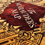 Image produit Harry Potter - Couverture moelleuse de Carte du Maraudeur