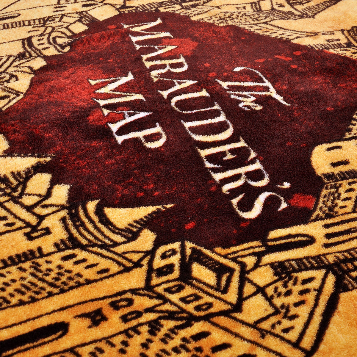 Image produit Harry Potter - Couverture moelleuse de Carte du Maraudeur