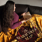 Image produit Harry Potter - Couverture moelleuse de Carte du Maraudeur