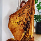 Image produit Harry Potter - Couverture moelleuse de Carte du Maraudeur